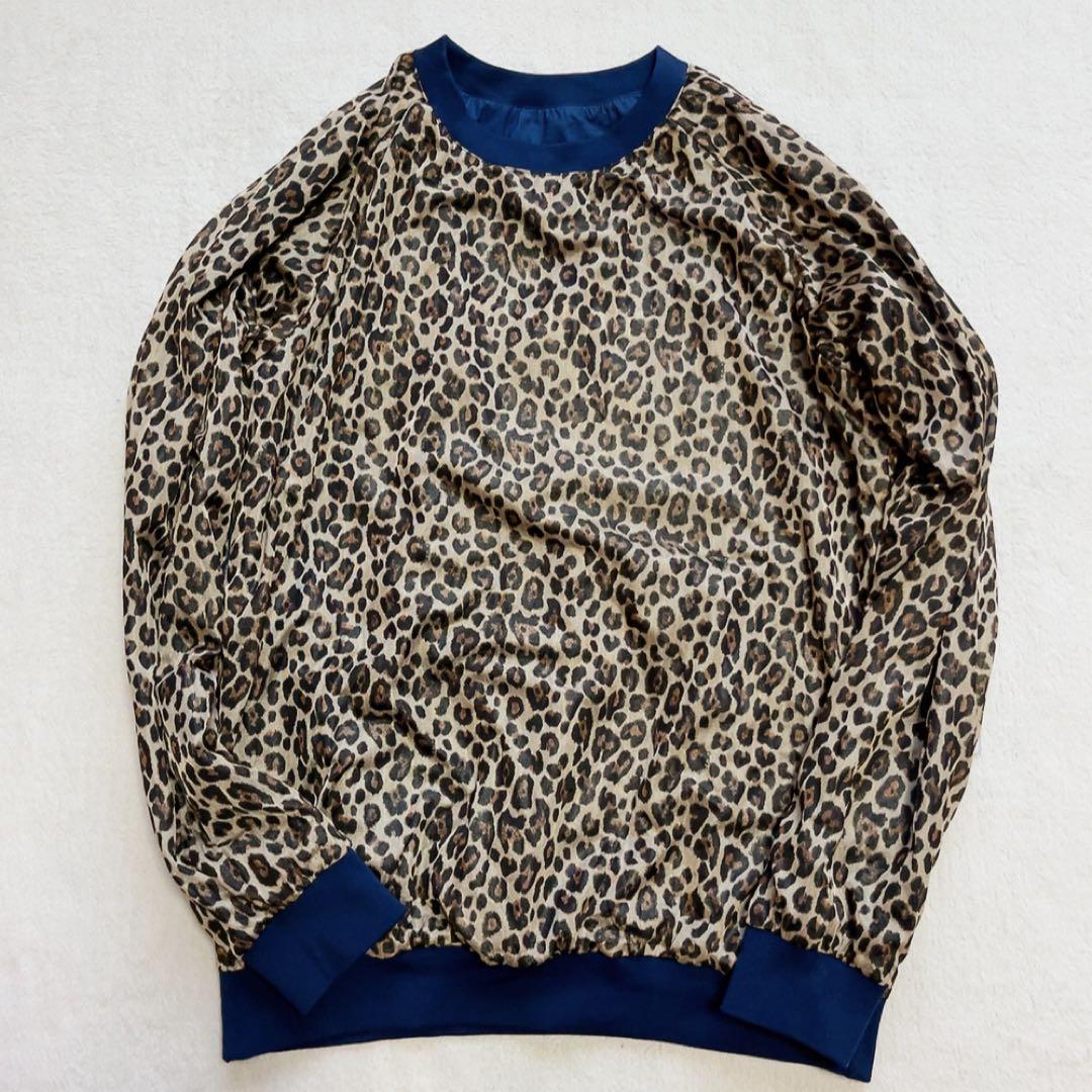 極美品　近年　XL パーリーゲイツ　蓄熱裏地　スニード　ジャケット　レオパード