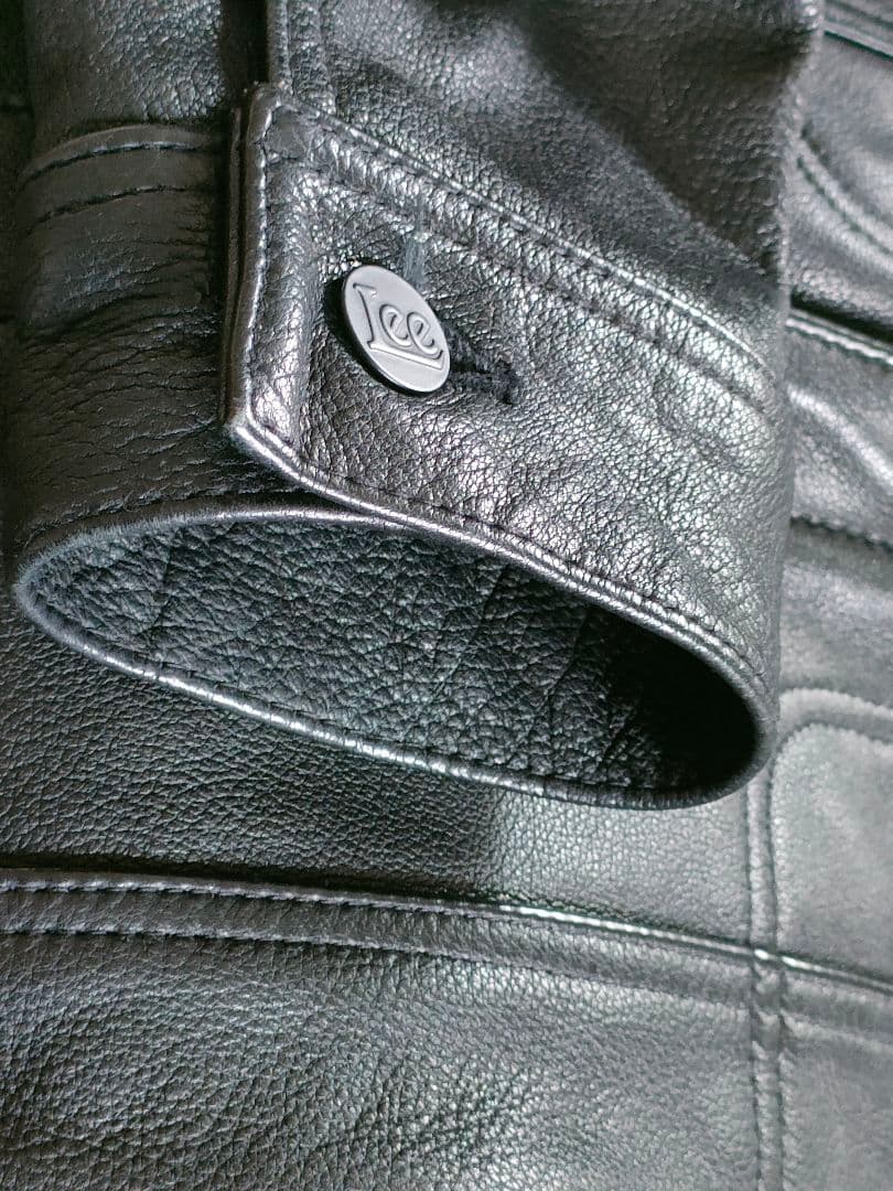 ぼ*ん様 Lee × FREAK'S STORE 別注 レザートラッカージャケッ