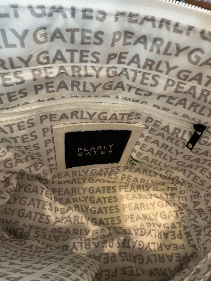 【新品】PEARLY GATES カートバッグ✨　インナーボトルホルダー✨