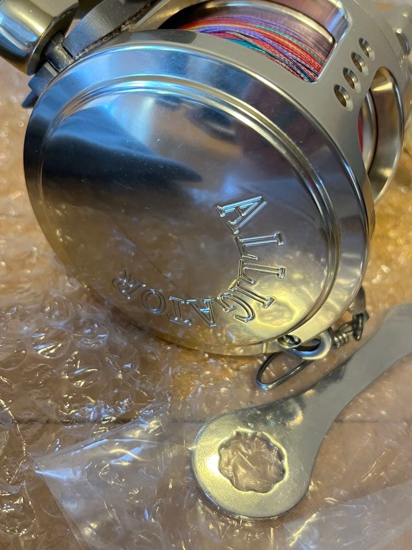 アリゲーターバトル20BATTLEG ゴールド リール　サトシさん専用