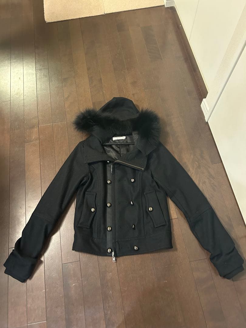 短丈ファーアウター　平成　ギャル男　y2k