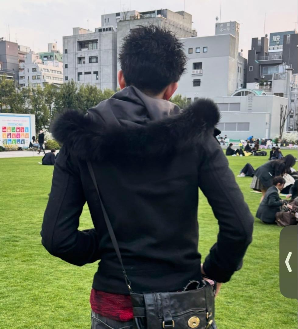 短丈ファーアウター　平成　ギャル男　y2k