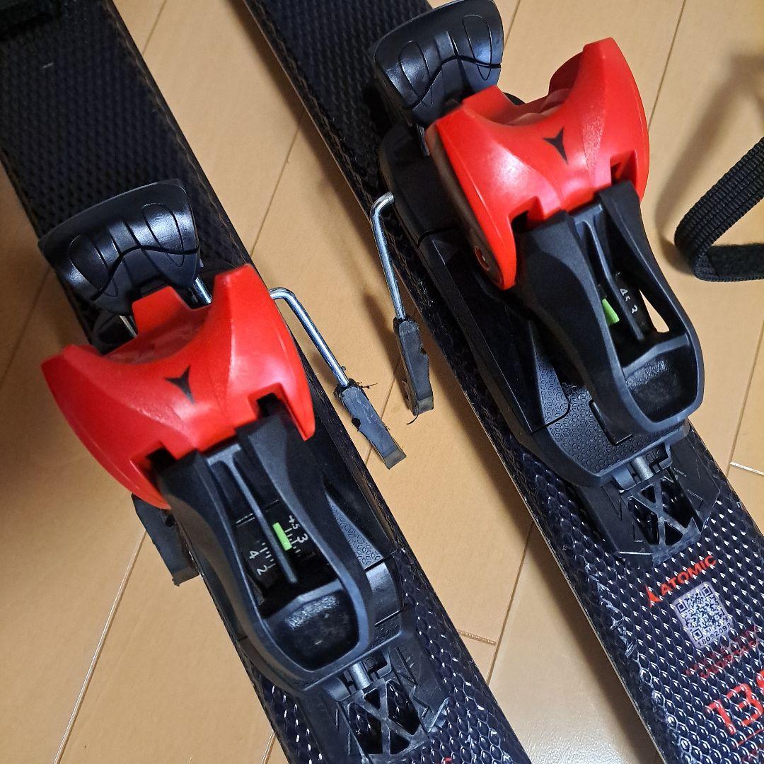 Atomic JX 130 　スキー、ポールセット