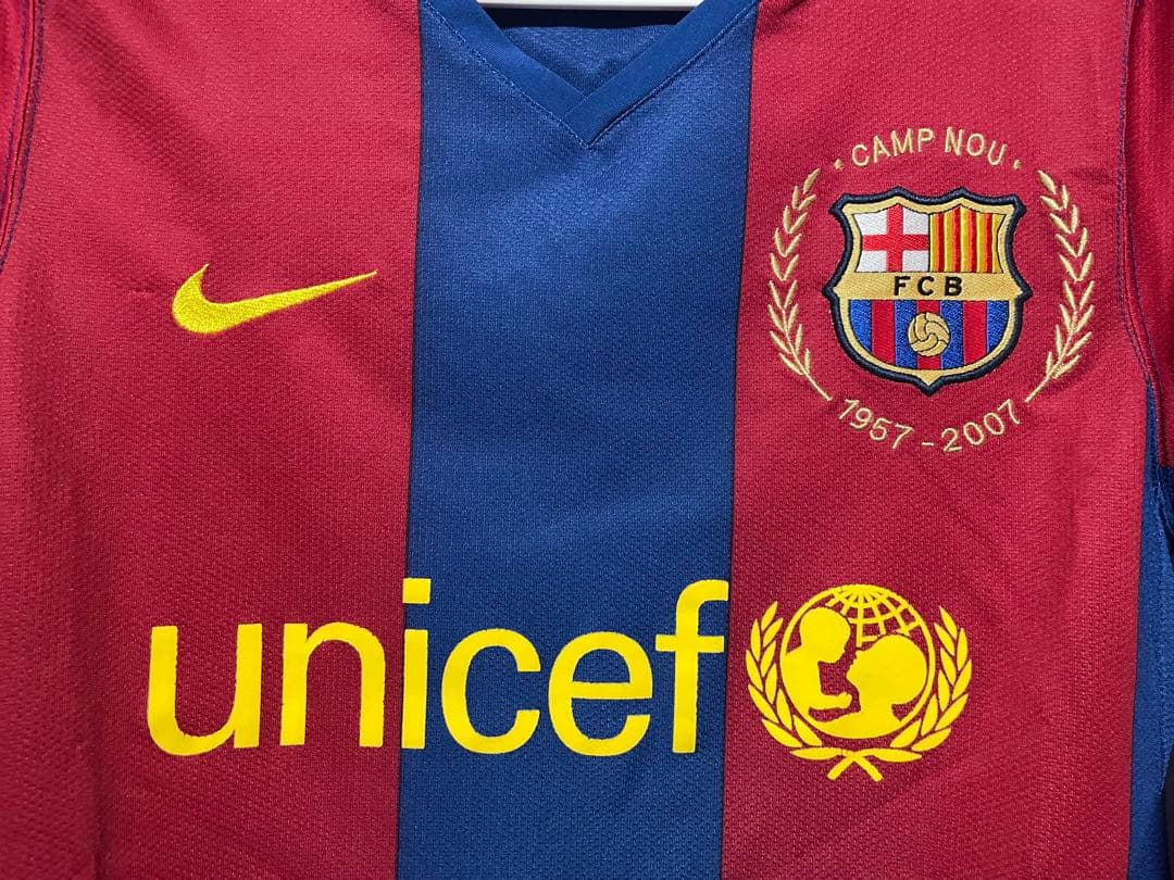 ま*と様 【正規品】バルセロナ 07/08 ホームレプリカ長袖