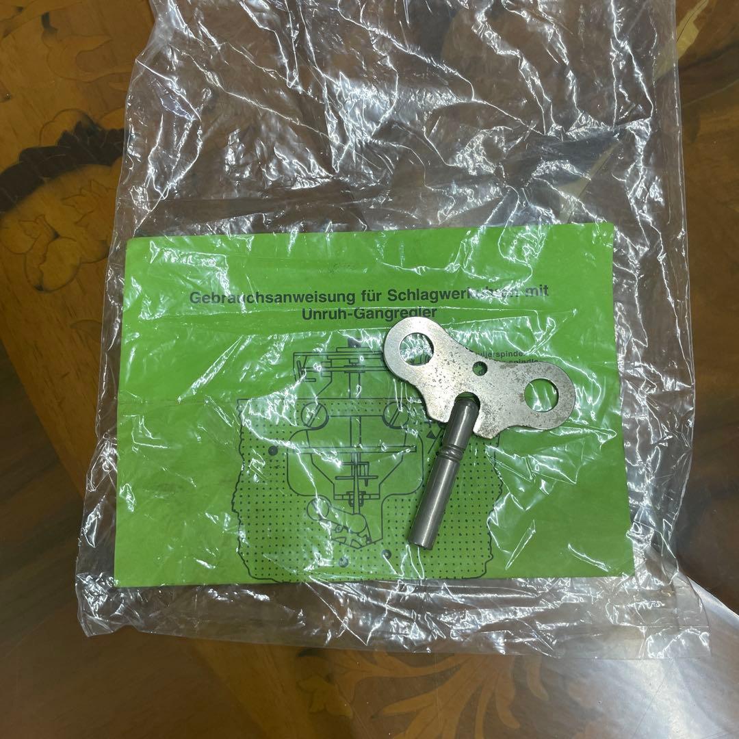 Le ORE/ラオーレ社　イタリア製　アンティーク大型　手巻き　置時計