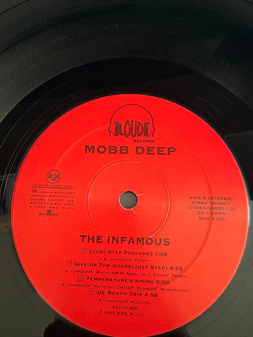 USオリジナル盤 Mobb Deep / The Infamous
