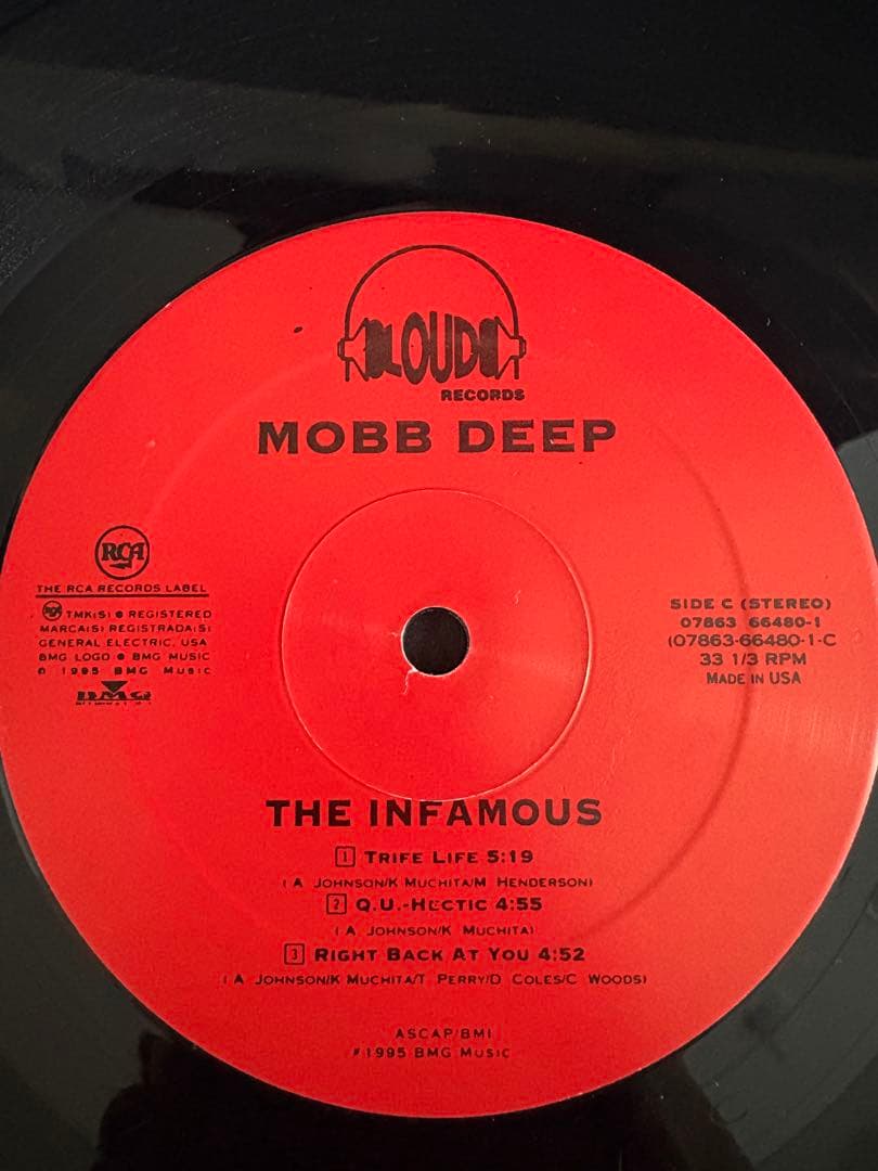 USオリジナル盤 Mobb Deep / The Infamous