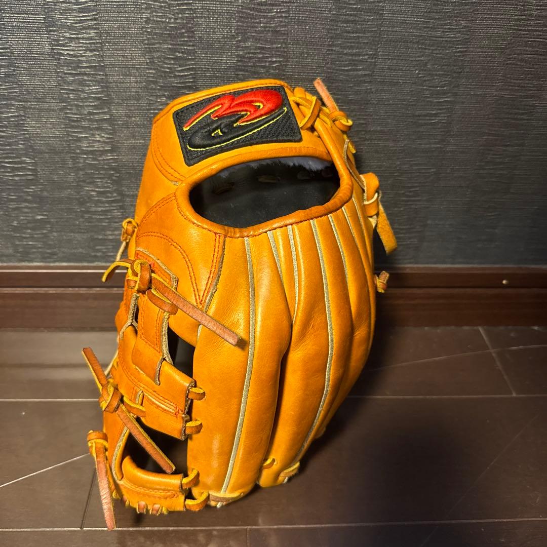 ドナイヤ オーダーグラブ 軟式 山田哲人型 日本製 ヤマモトスポーツ購入&型付け