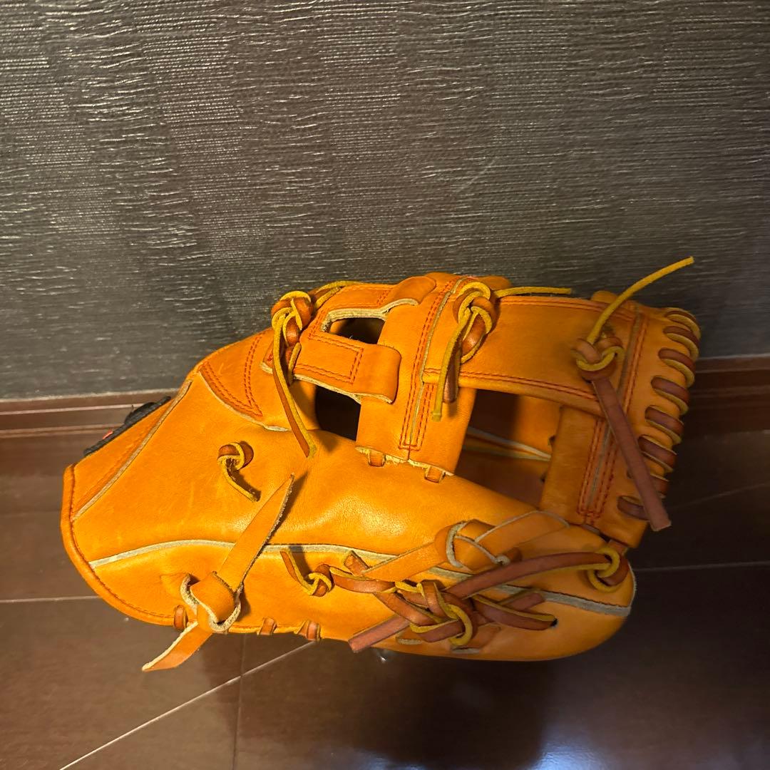 ドナイヤ オーダーグラブ 軟式 山田哲人型 日本製 ヤマモトスポーツ購入&型付け
