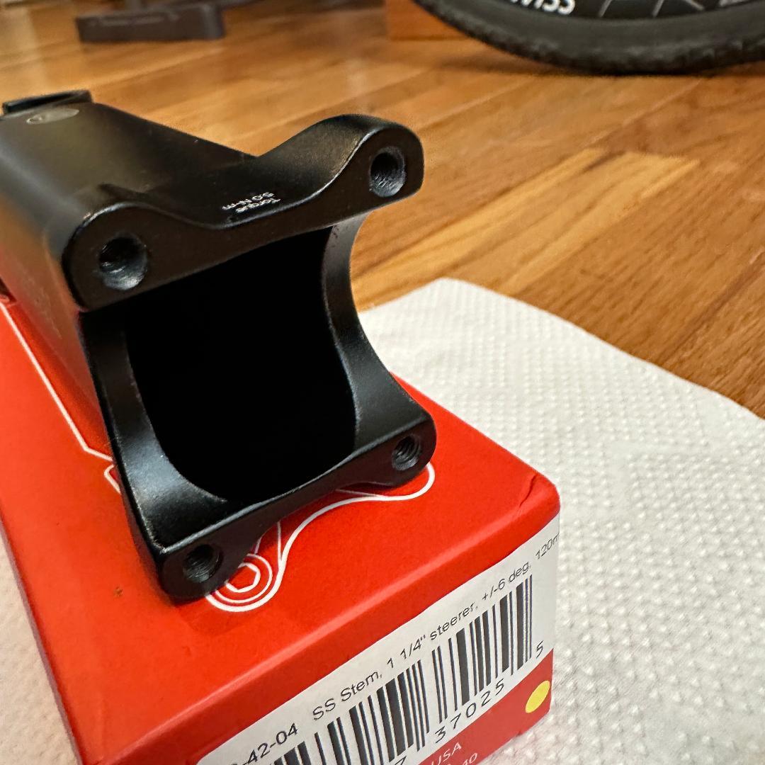 REDSHIFT ShockStop Stem 1-1/4 120mm ±6°