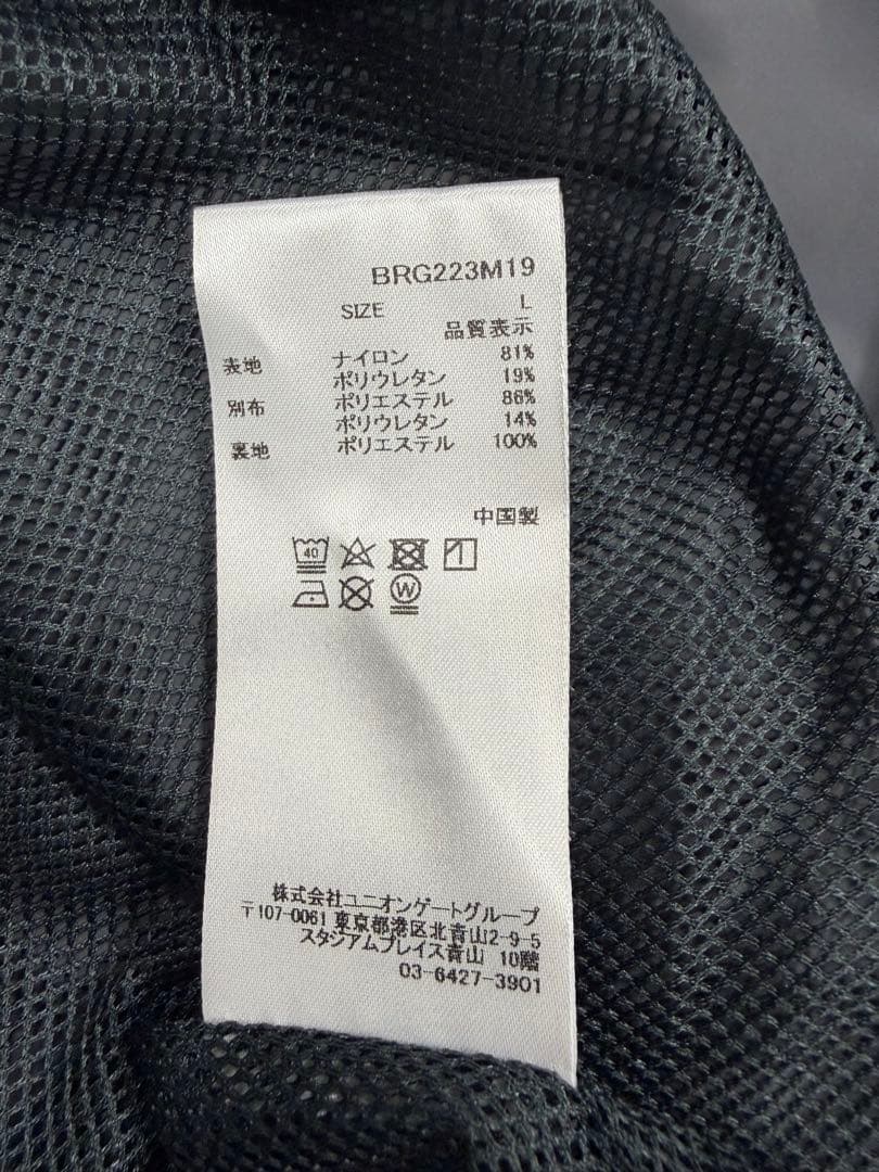 ブリーフィング ウィンド フーディ　BRIEFING WIND HOODIE L