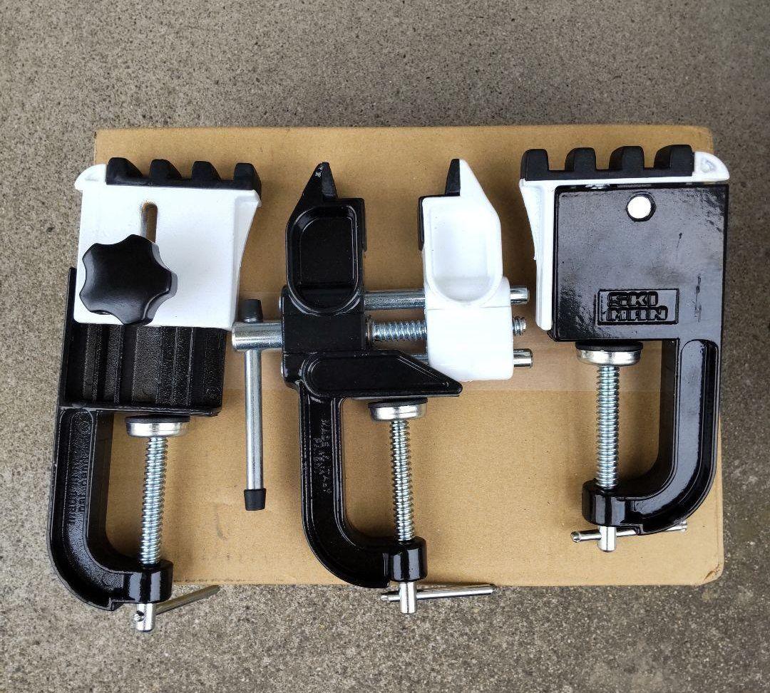 未使用保管品 SKI MAN スキーバイス ~90mm 伸縮タイプ