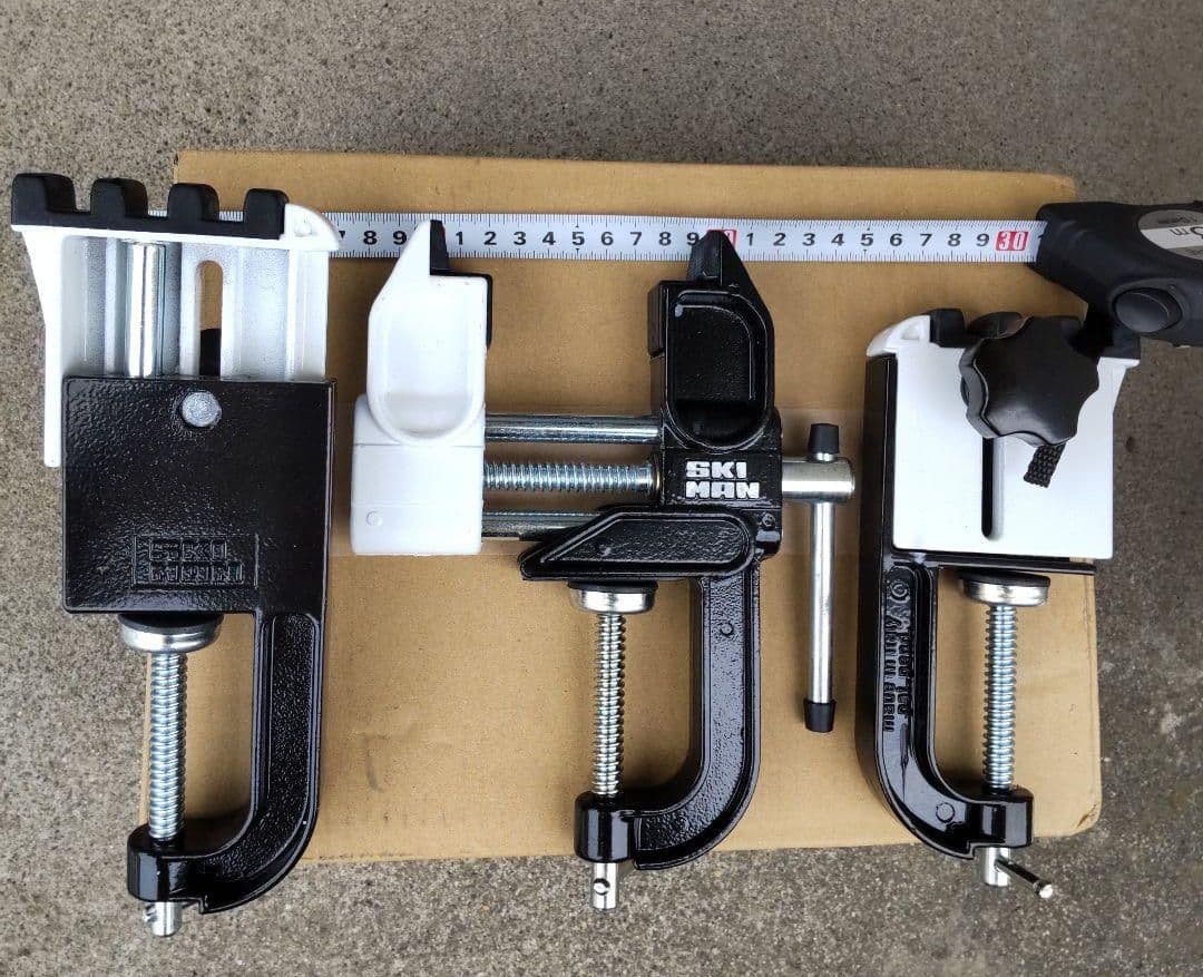 未使用保管品 SKI MAN スキーバイス ~90mm 伸縮タイプ