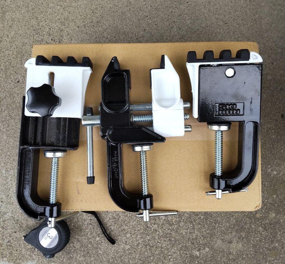 未使用保管品 SKI MAN スキーバイス ~90mm 伸縮タイプ