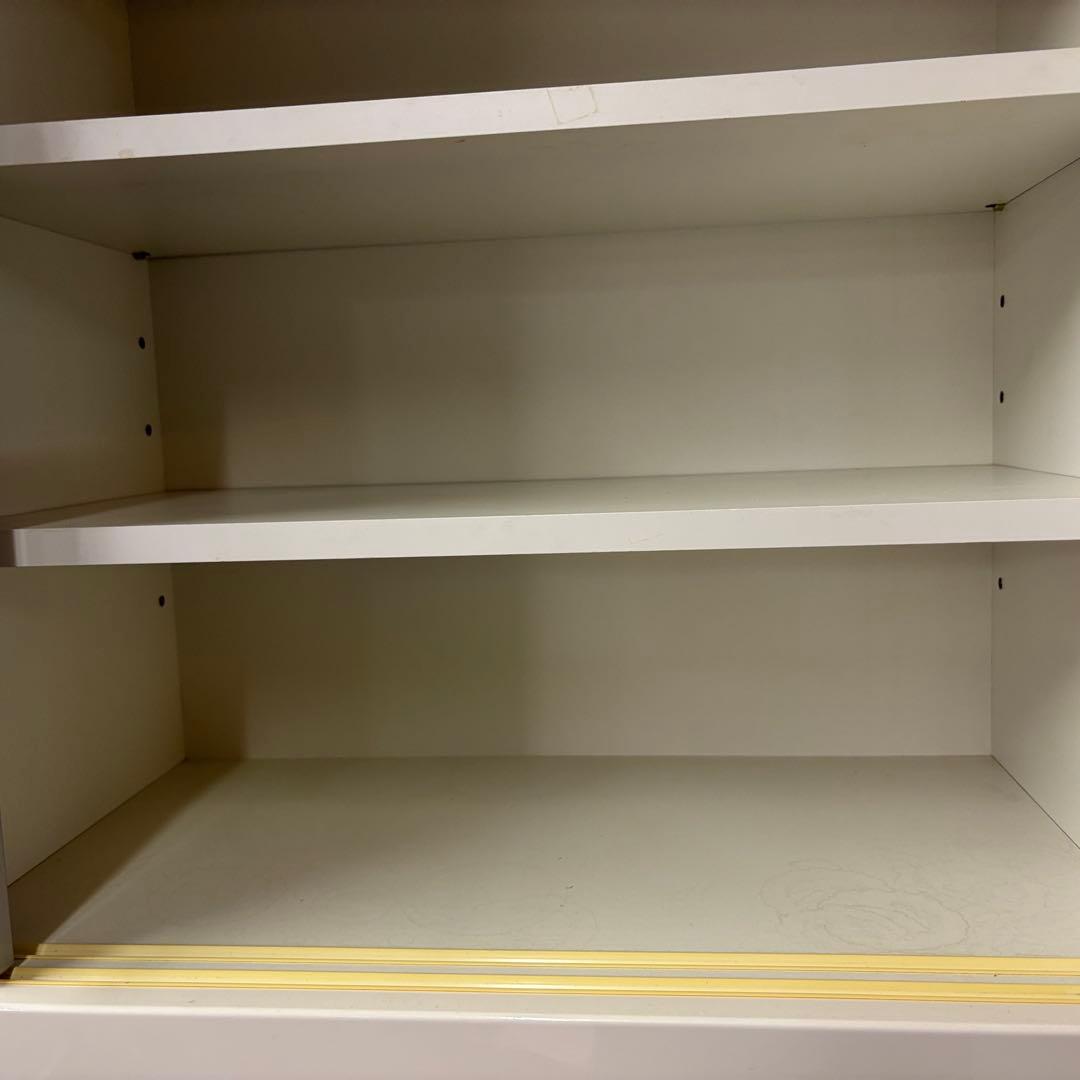 送料込み　食器棚　キッチンボード　カップボート　幅120cm