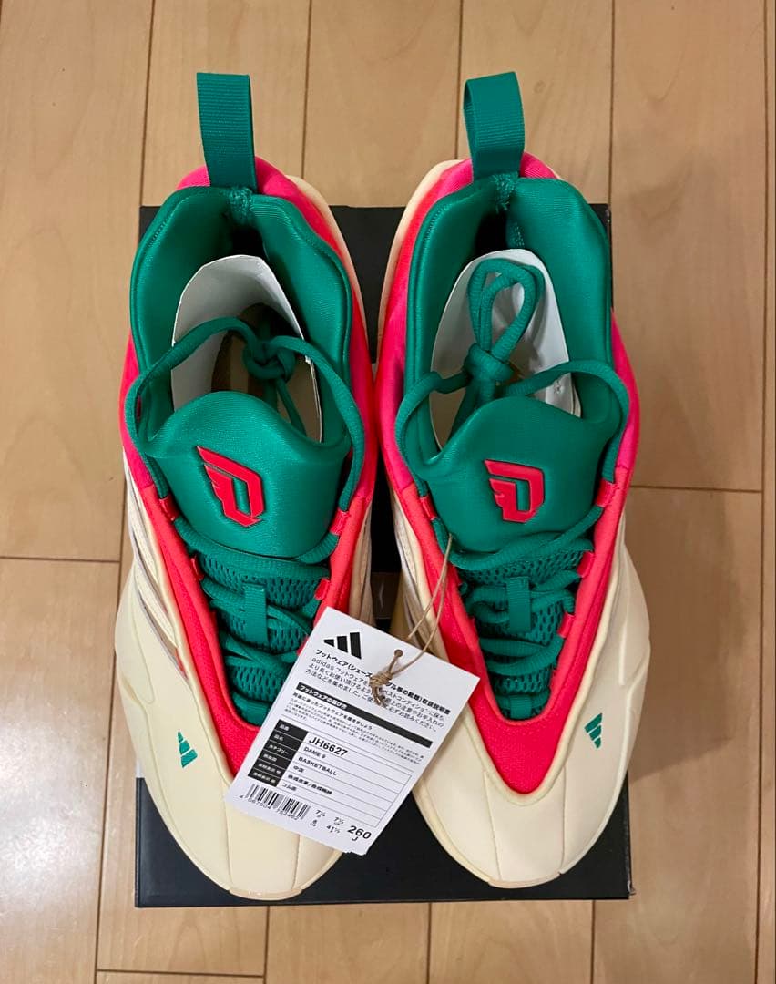 adidas、DAME 9、デイム 9、28.5センチ