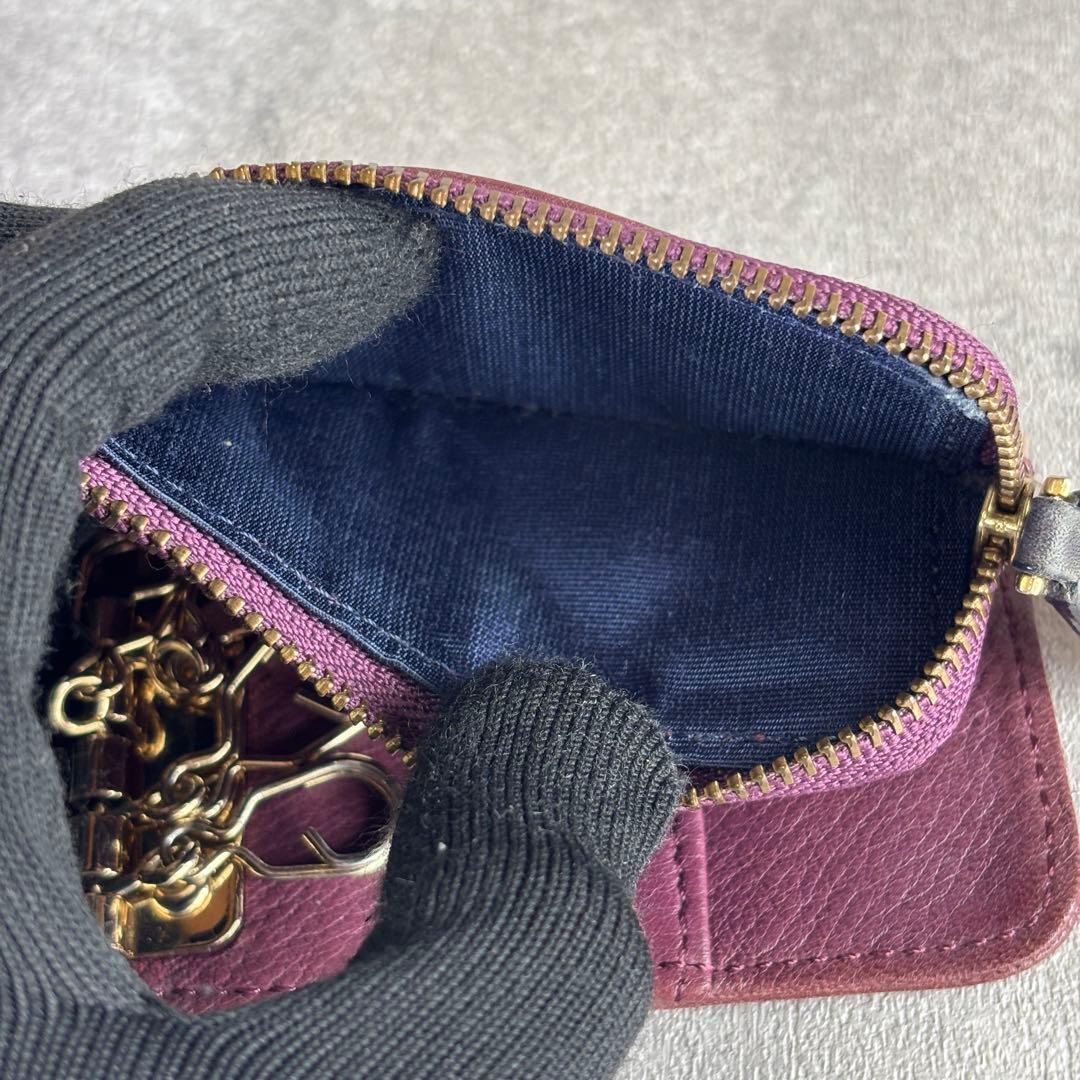 ポールスミス　キーケース　ケース　レザー