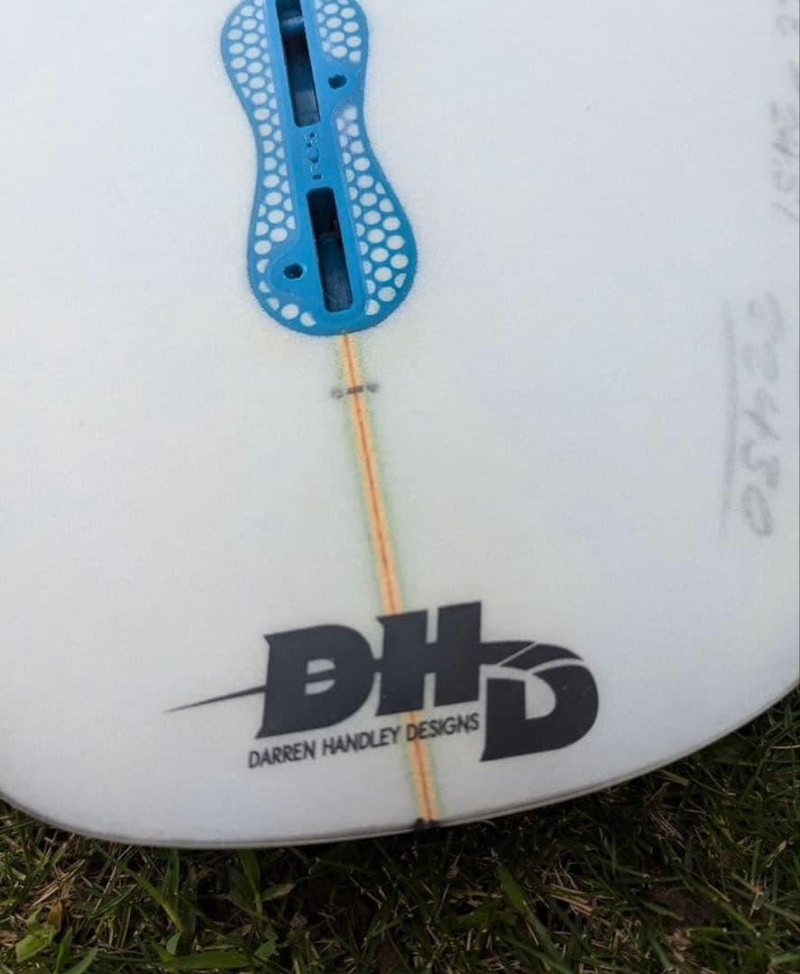美品 DHD DX1 5,8ft 24.5CL PUサーフボード fcs2