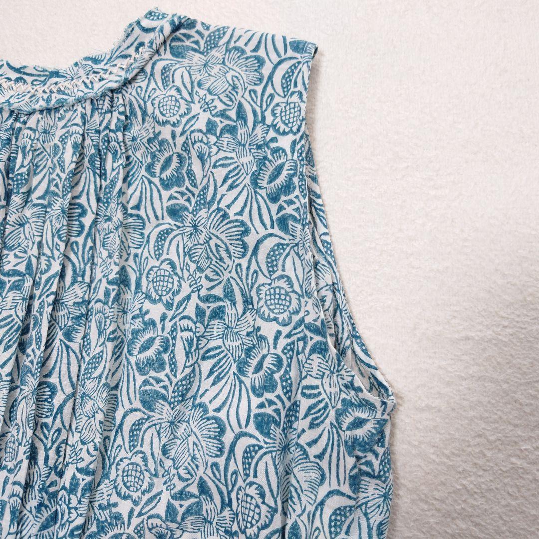 HOUSE OF LOTUSコットンノースリーブワンピース