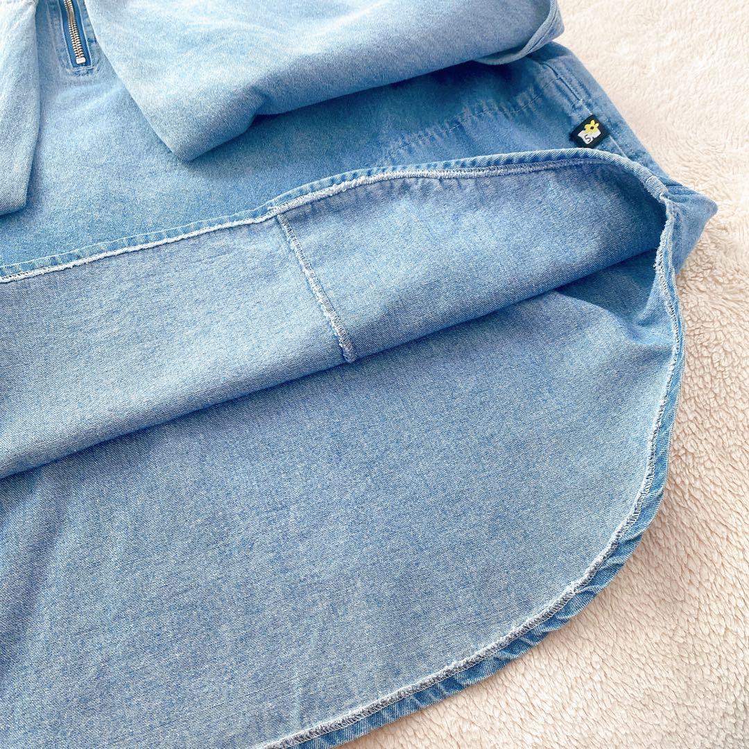 【Naptime.】美品　ナップタイム　デニムプルオーバージャケット　M