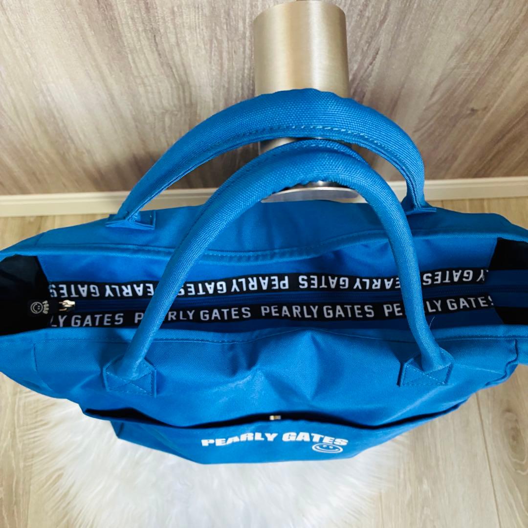 未使用級　パーリーゲイツ　ロッカーバッグ　総柄　ニコちゃん　PG 大容量収納