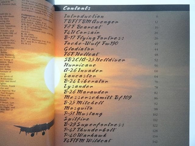 洋書◆第二次世界大戦の軍用機写真集 本 飛行機 戦闘機 爆撃機