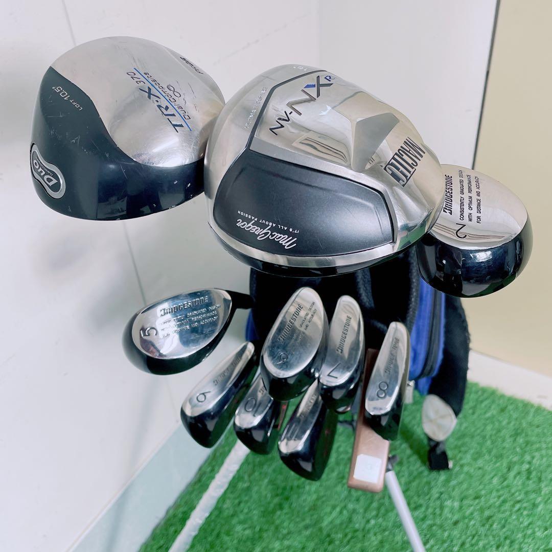 ゴルフクラブ　メンズセット　初心者　プロギア　コースデビューTR-X N1276