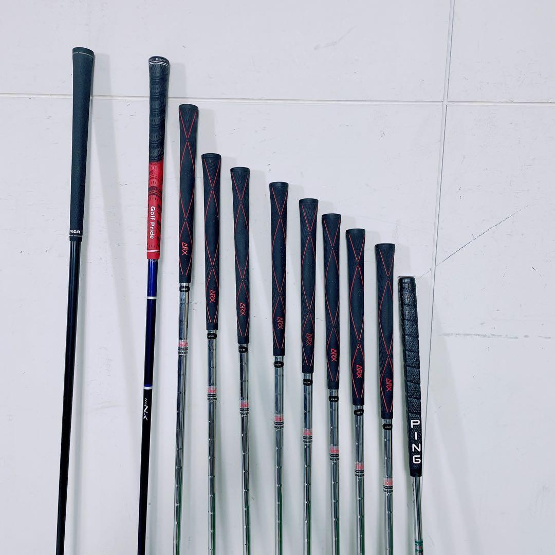 ゴルフクラブ　メンズセット　初心者　プロギア　コースデビューTR-X N1276