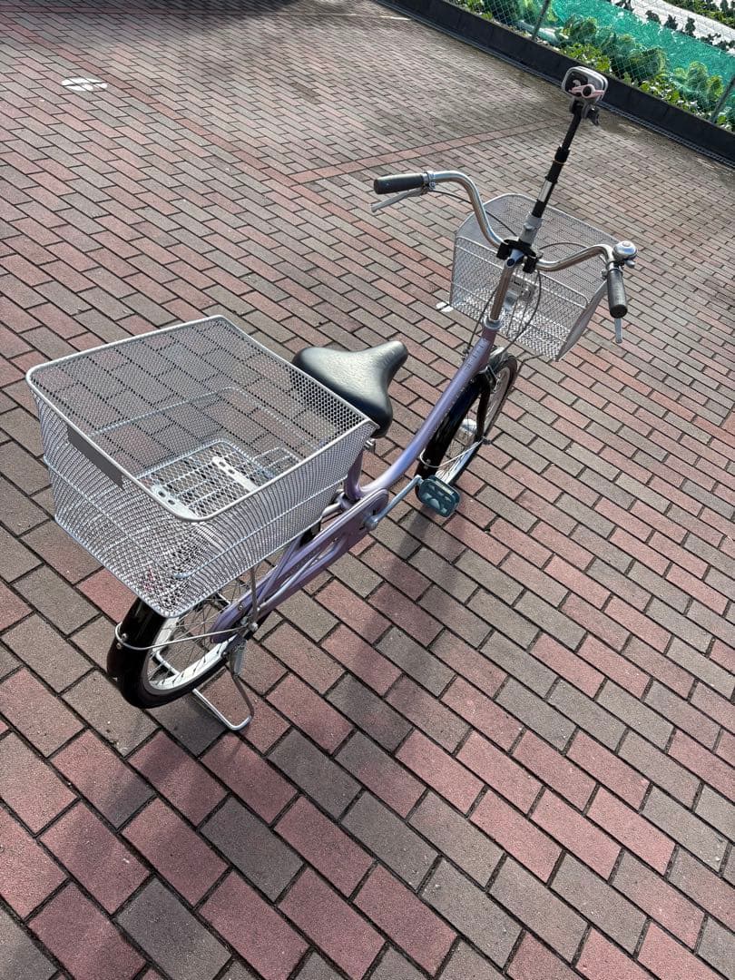 ご婦人向け、お買い物仕様、小型ママチャリ(20㌅)配達可能