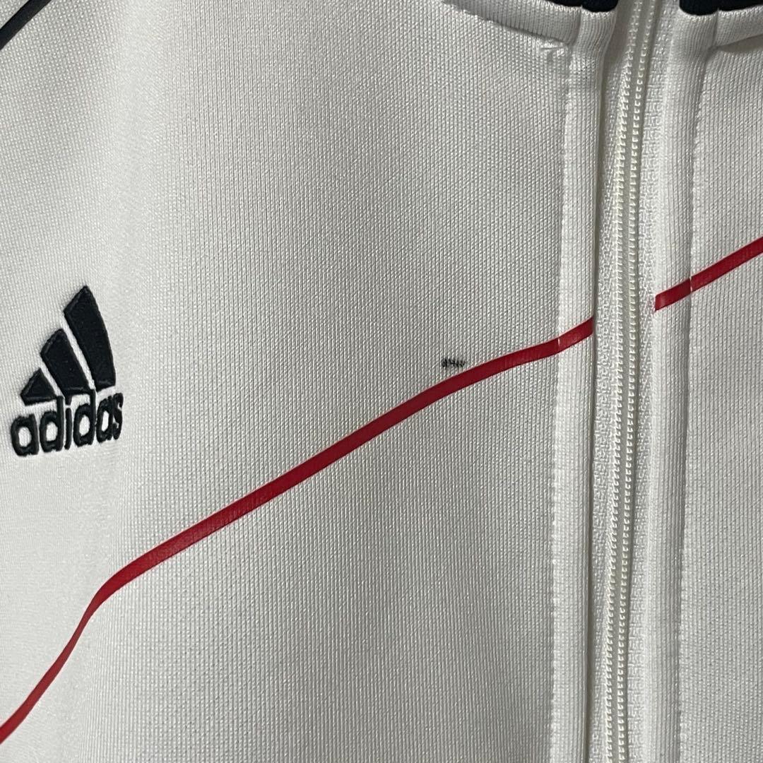 アディダス サッカー ドイツ代表 トラックジャケット パーカー ジャージ 白 M