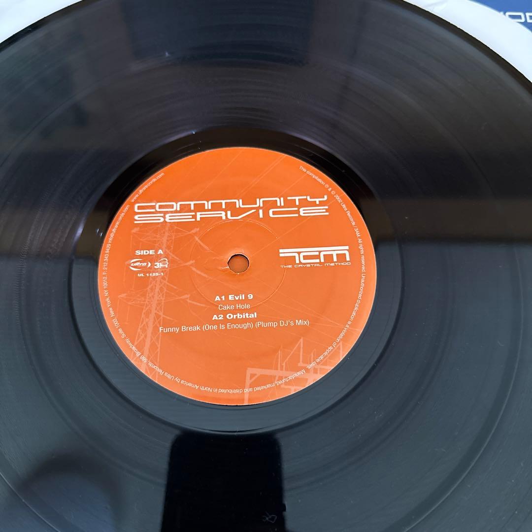 The Crystal Method レコード　12インチ　2枚組　LP