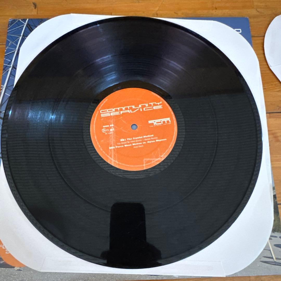 The Crystal Method レコード　12インチ　2枚組　LP