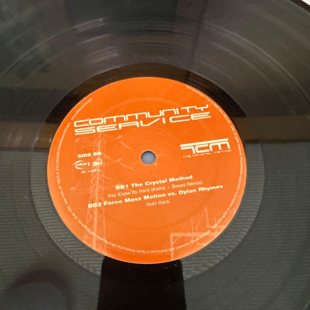 The Crystal Method レコード　12インチ　2枚組　LP