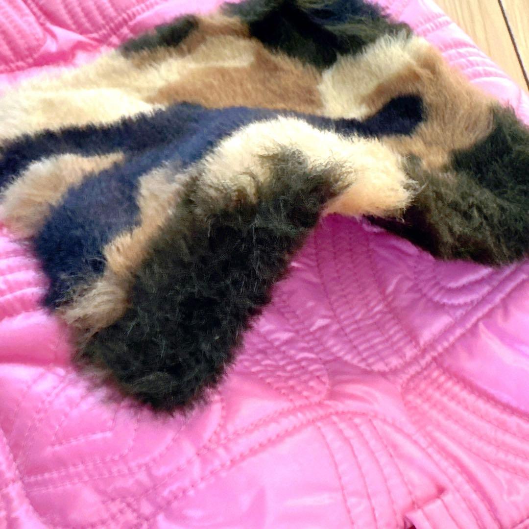 マークアンドロナ　ダウンスカート レディース36 ピンク　インナー付き