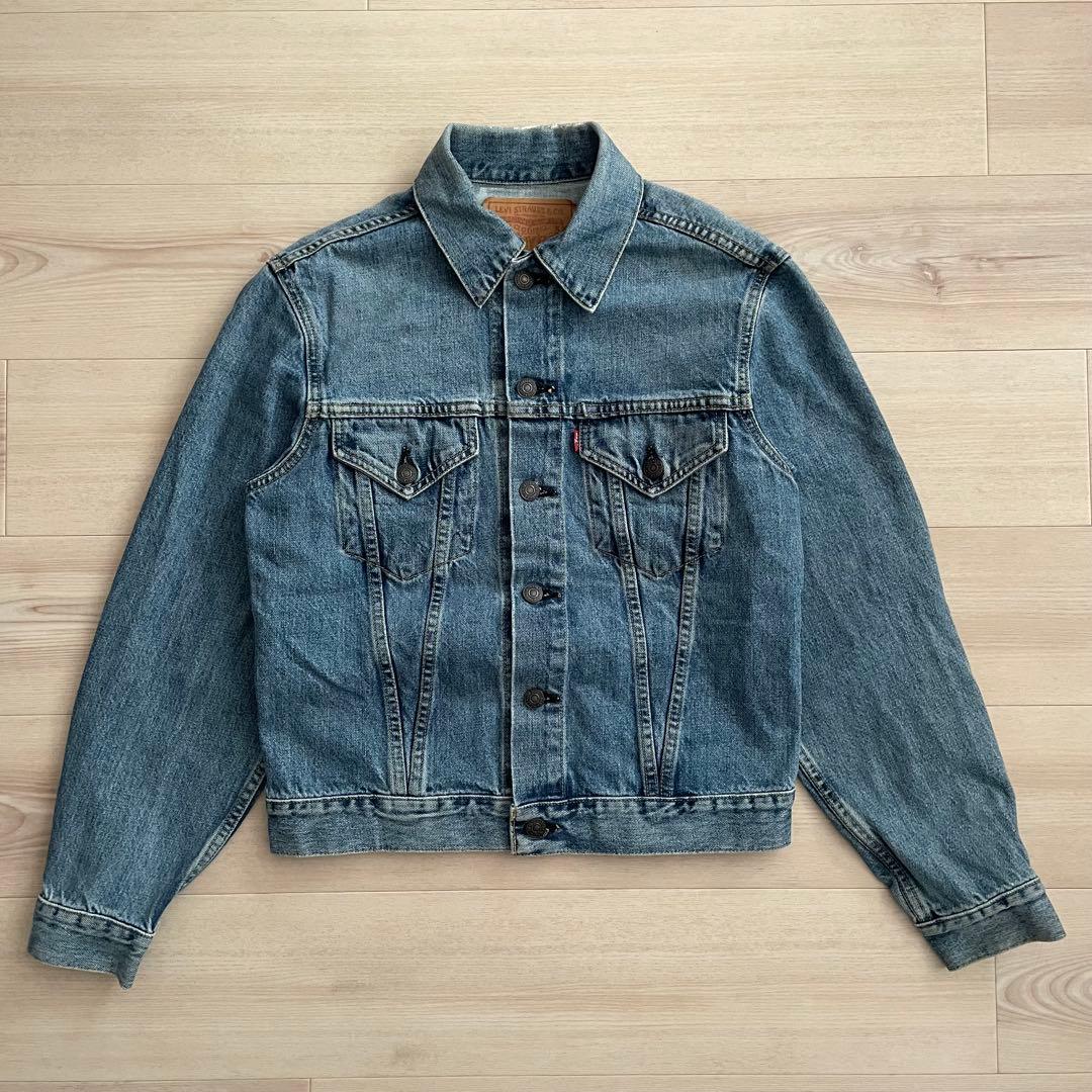 90's Levi's 71557 557XX デニムジャケット ビッグE 38