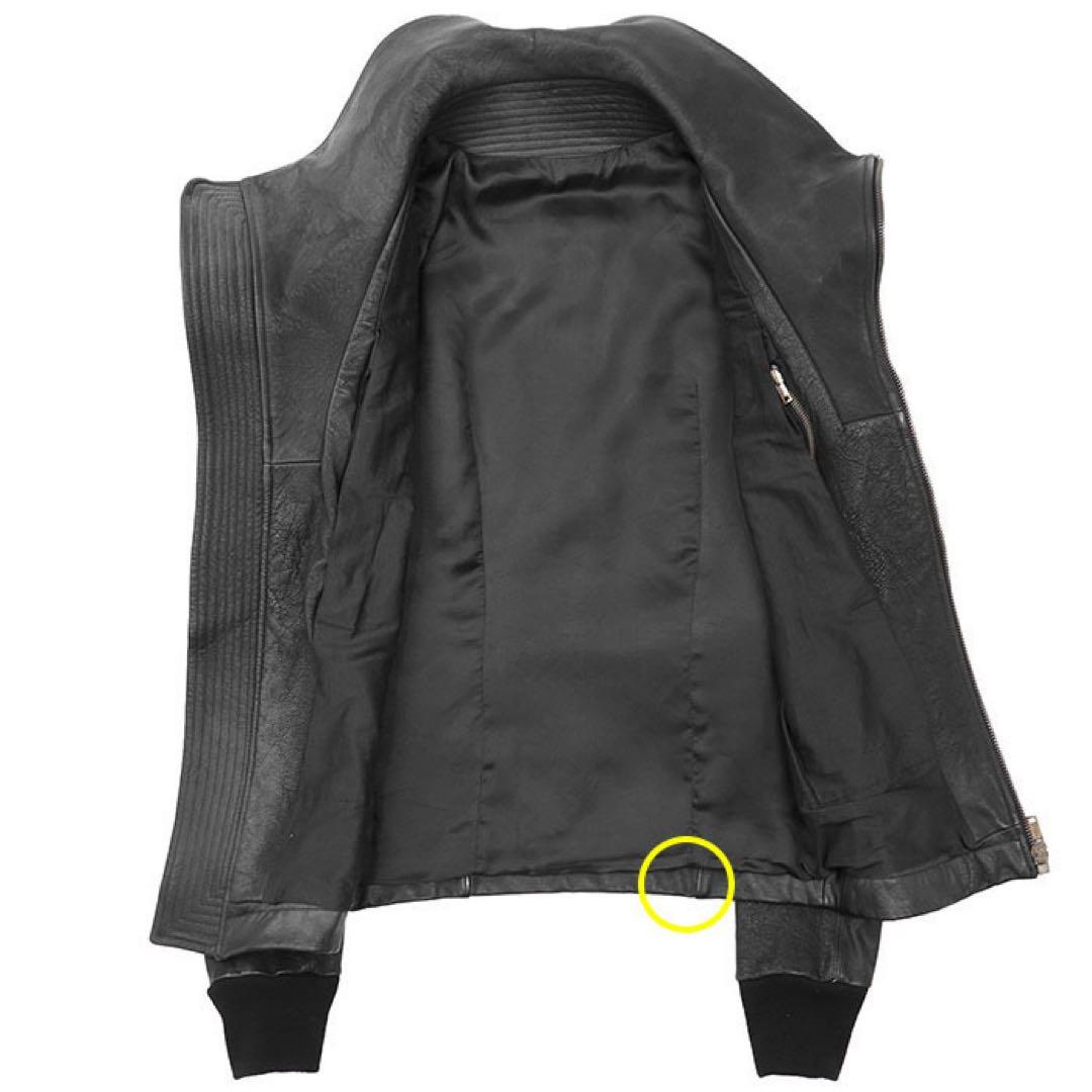 ジャケット・アウター Rick Owens 09FW CRUST leather jacket