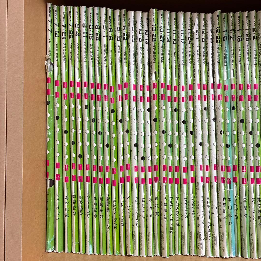 週刊競馬ブック　2002年分