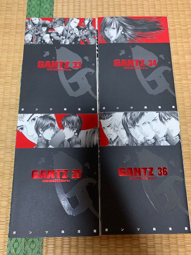 ガンツGANTZヤングジャンプ集英社奥浩哉1巻から37巻まとめ売良セット