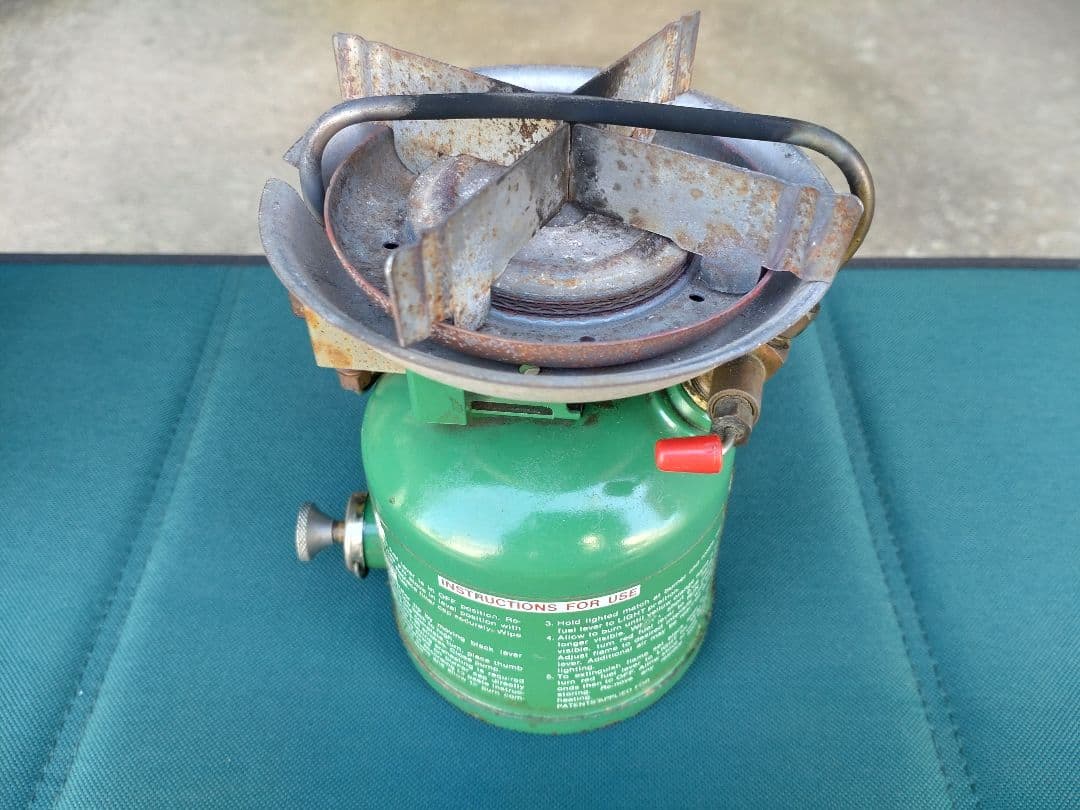 コールマン　PEAK1 ストーブ　576 製 2レバー　1977年製