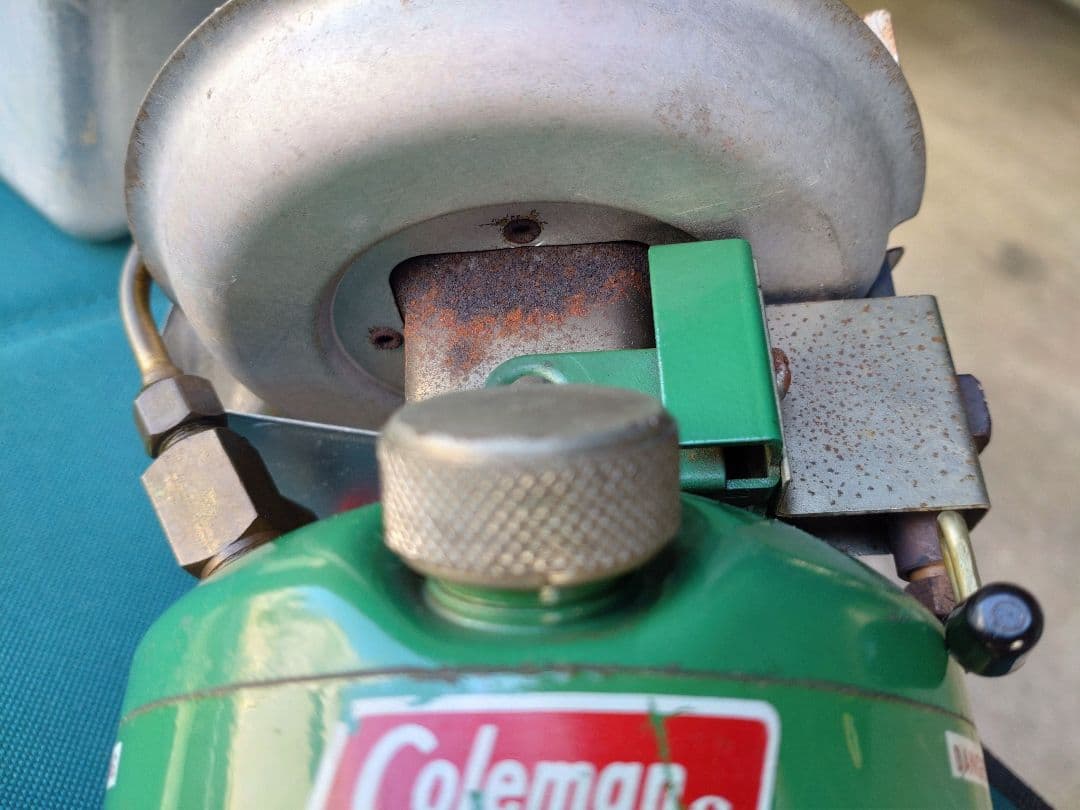 コールマン　PEAK1 ストーブ　576 製 2レバー　1977年製