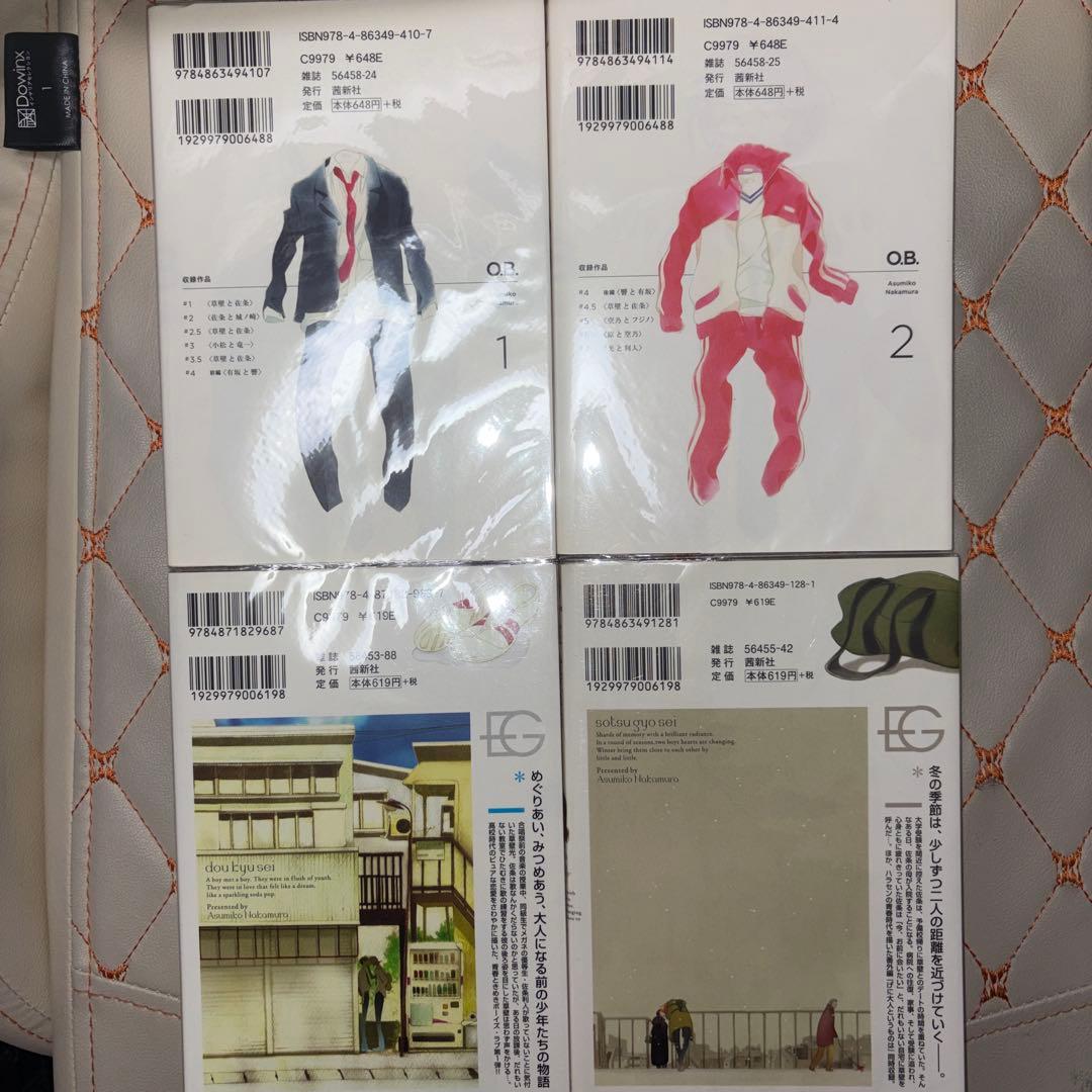 同級生シリーズ 漫画 中村明日美子