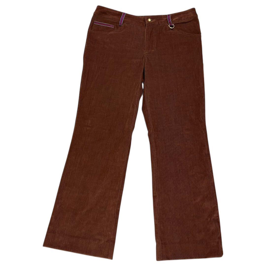 KEITA MARUYAMA ゴルフウェア コーデュロイ セットアップ ブラウン