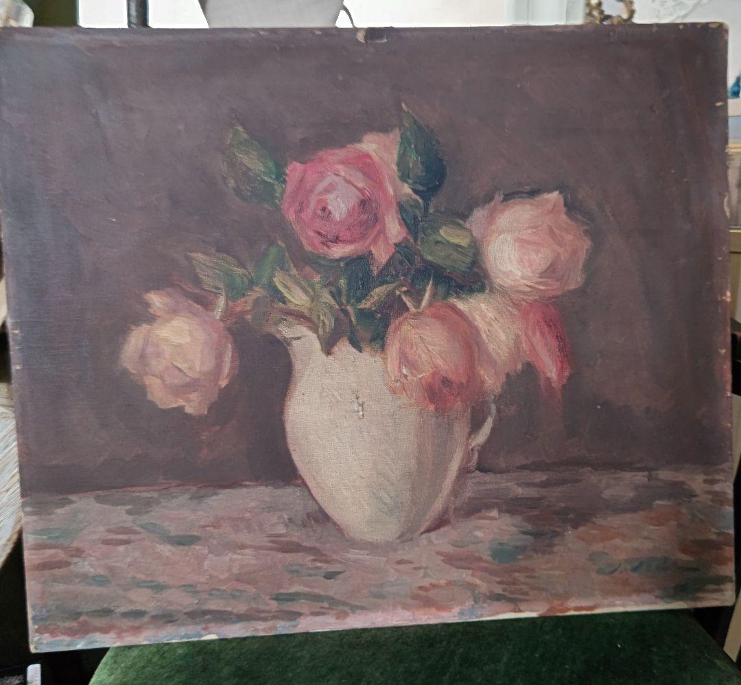 フランスアンティーク　油絵