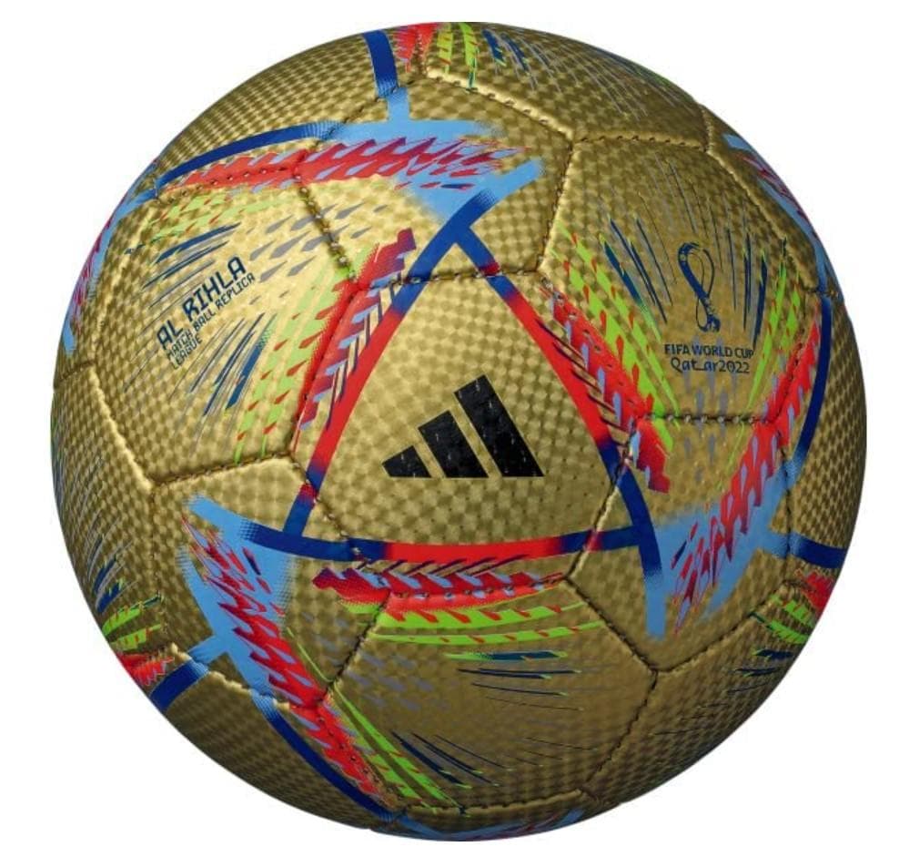 ♪@アディダス サッカーボール 5号 検定球アル・リフラ FIFAワールドカップ