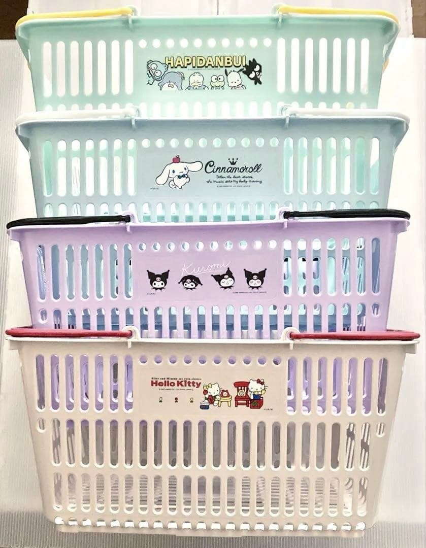 サンリオ 買い物カゴ 4個セット ショッピング10 新品未使用