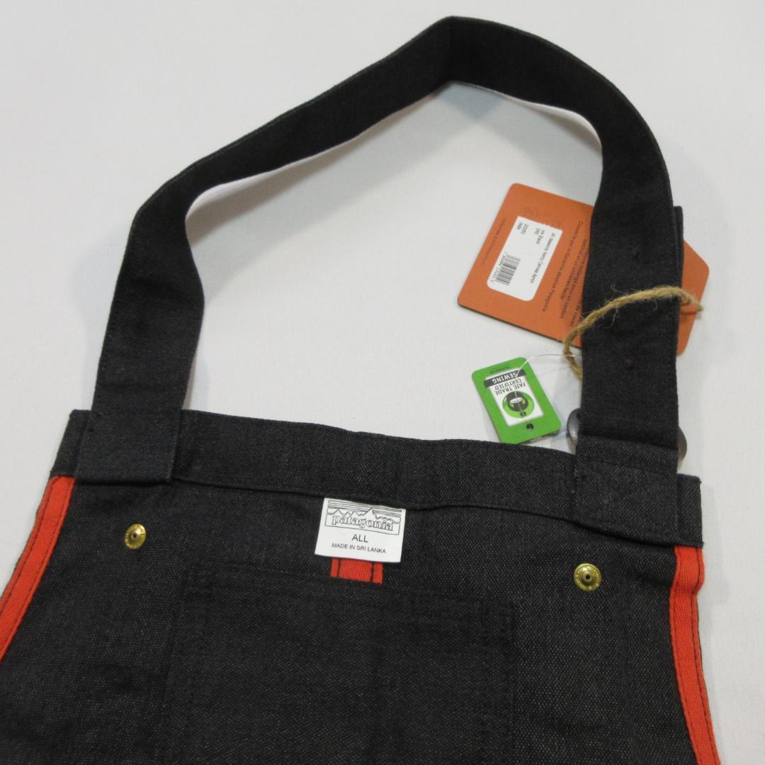 未使用デッドストック　patagonia　ヘンプキャンバスエプロン　収納袋付き