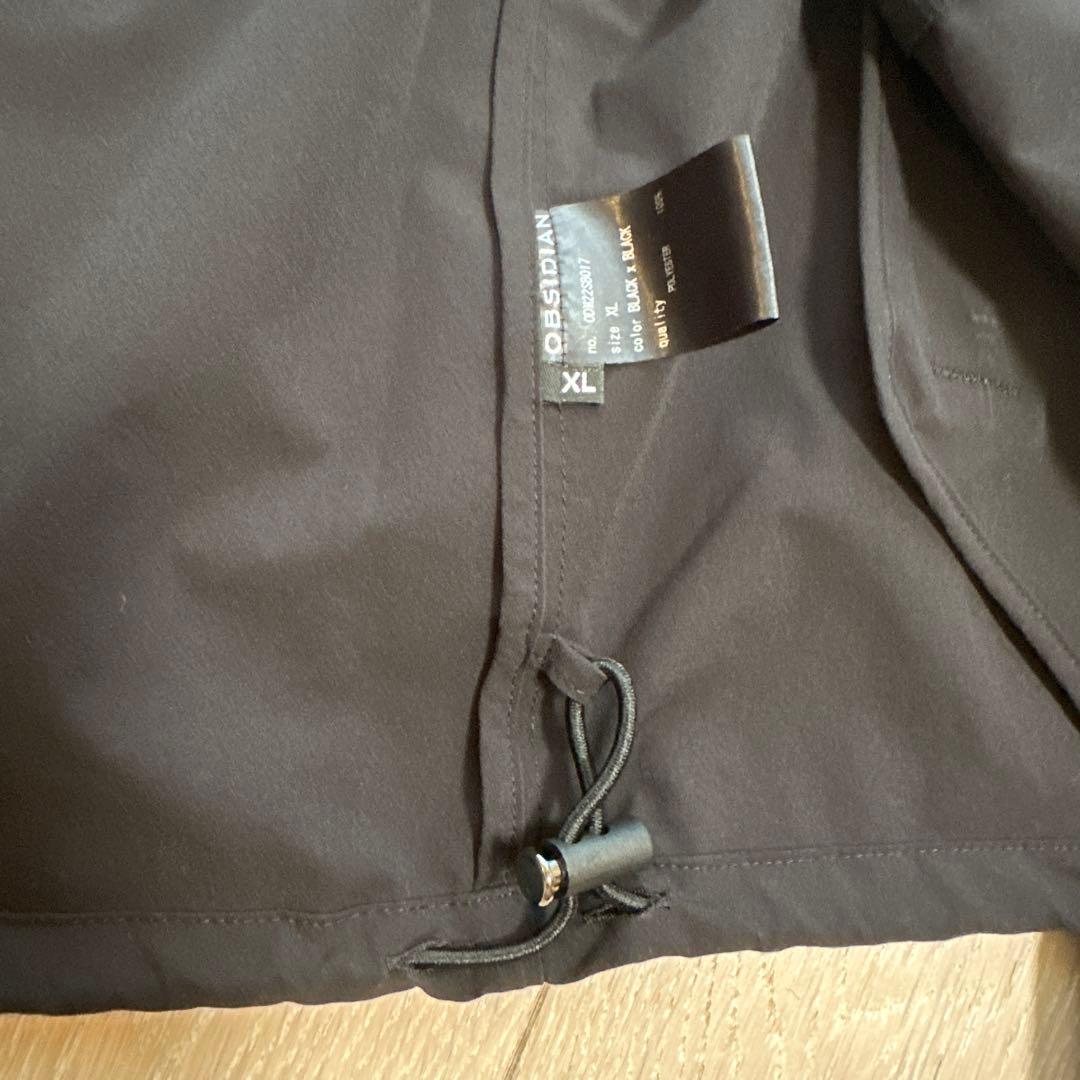 オブシディアン　ブラック　XL