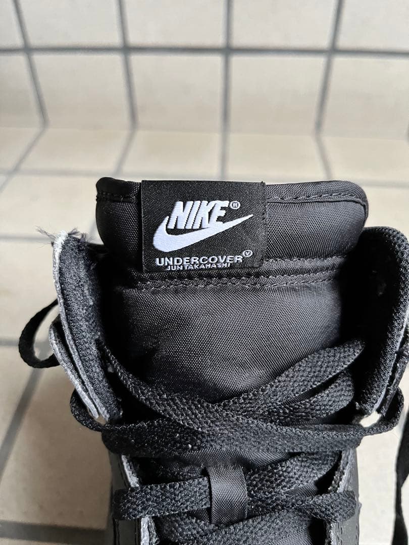 28cm UNDERCOVER ナイキダンクハイ1985 ブラック