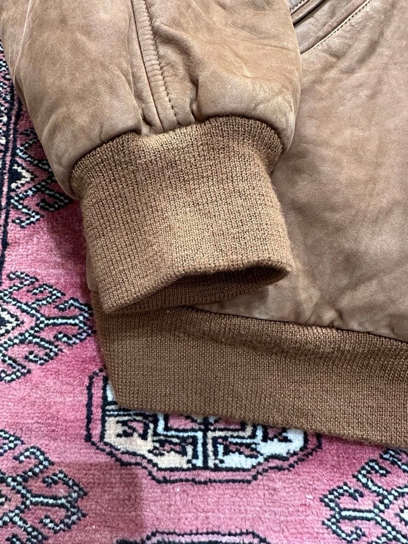 L.L.bean レザージャケット　スウェード　ヌバック