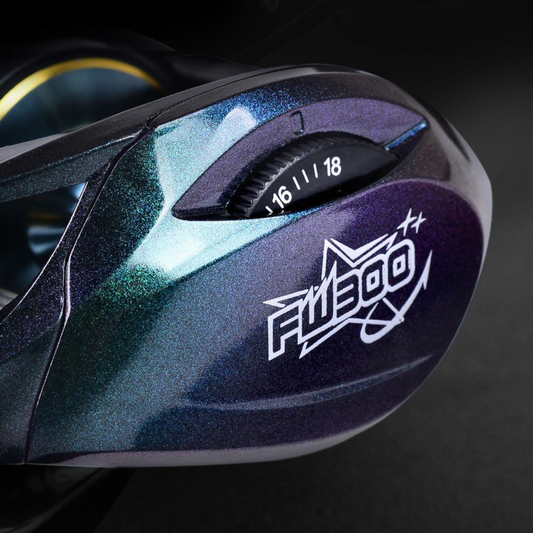 ベイトリール 遠投 右ハンドル 5+1BB 船釣り リール 両軸リール 釣り具